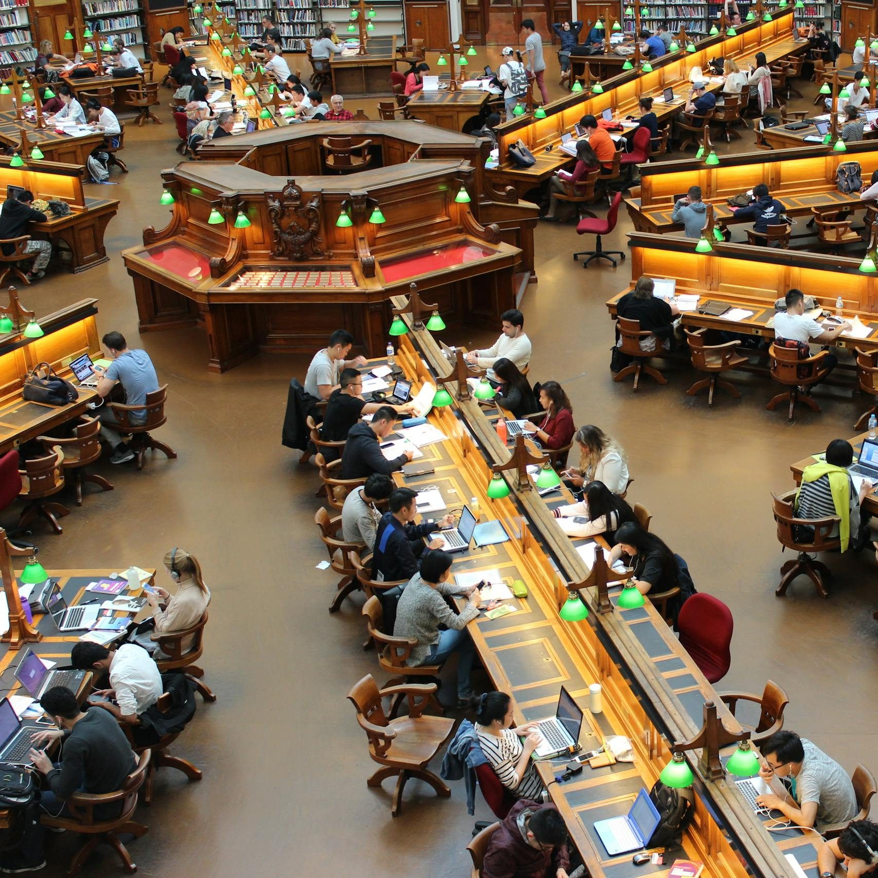 Library High Angle Photro
